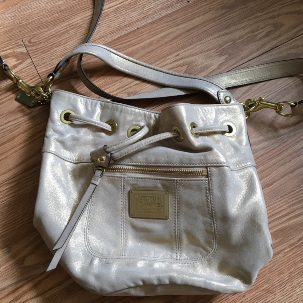 Vintage Coach Bucket Bag